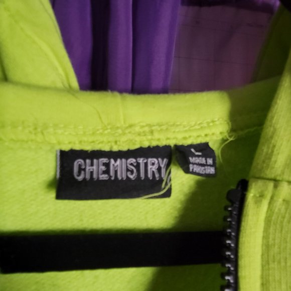 Chemistry NASA Lime Green Jacket | Size L - Picture 9 of 10